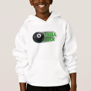 Lose Fertigkeit Gewinnen Luck 8 Ball Hoodie