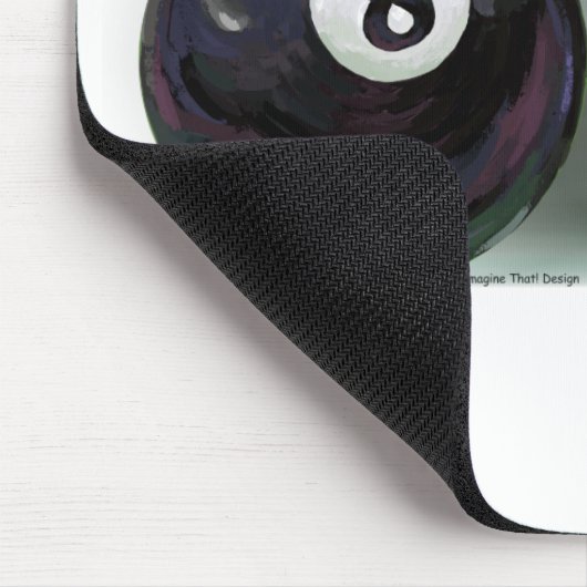 Lose Fertigkeit Gewinnen Luck 8 Ball Mousepad (Ecke)