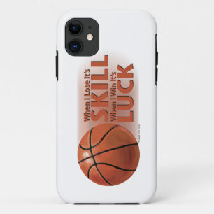 Lose Fertigkeit Win Luck Basketball Case-Mate iPhone Hülle