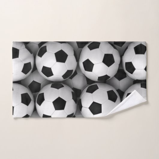 Lose Fußbälle Handtuch (Handtuch)