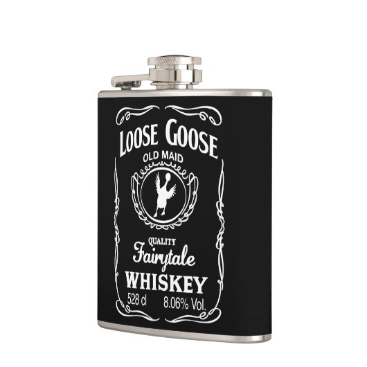 Lose Gansflasche Flachmann (Links)