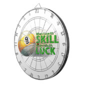Lose Geschicklichkeit gewinnen 9 Ball Dartscheibe (Vorderseite rechts)