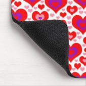 Lose Herzen Mousepad (Ecke)