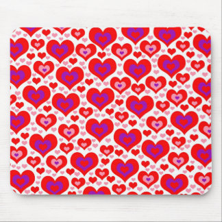 Lose Herzen Mousepad