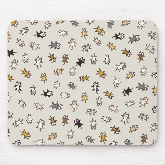 Lose Katzen Mousepad (Vorne)