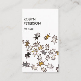 Lose Katzen Visitenkarte