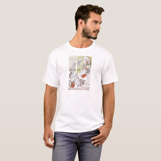 Lose kleine Tiere T-Shirt (Vorne ganz)