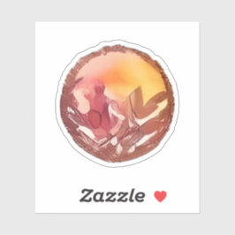 Lose Landschaft Aufkleber