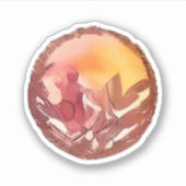 Lose Landschaft Aufkleber (Vorderseite)