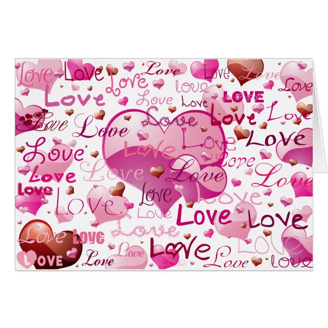 Lose Liebe und Herzen (Vorderseite (Horizontal))