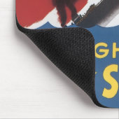 Lose Lippen konnten Schiffe sinken Mousepad (Ecke)