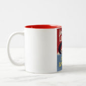 Lose Lips Might Sink Ships Zweifarbige Tasse (Links)