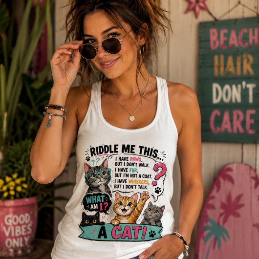 Löse mich, dieses Katzentank-Top Tank Top