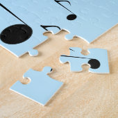 Lose musikalische Anmerkungen Puzzle (Seite)