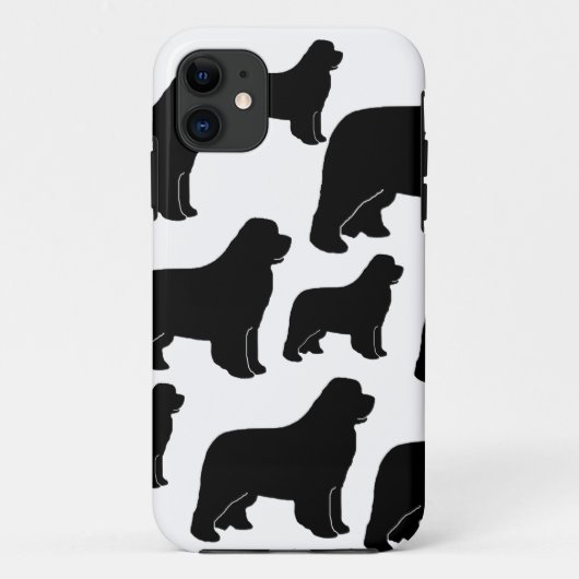Lose Neufundland-Hunde Case-Mate iPhone Hülle (Rückseite)