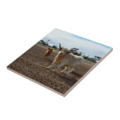 Lose Rinder: Höhere Weizenhöhe der Kühe Fliese (Seite)