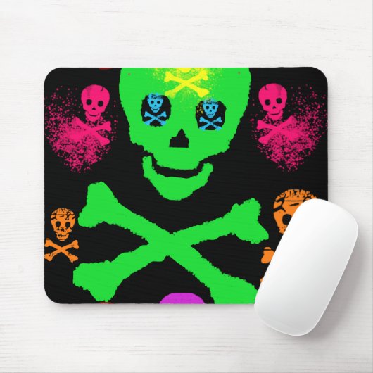 Lose Schädel Mousepad (Mit Mouse)