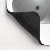 Lose Skill Win Luck Bowling Gray Mousepad (Ecke)