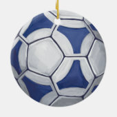 Lose Skill Win Luck Futbal Keramikornament (Hinten)