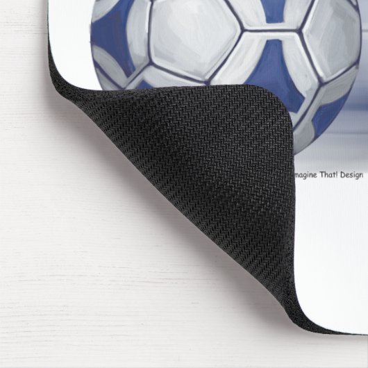 Lose Skill Win Luck Futbal Mousepad (Ecke)