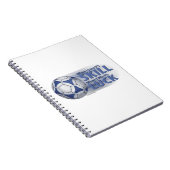 Lose Skill Win Luck Futbal Notizblock (Rechte Seite)