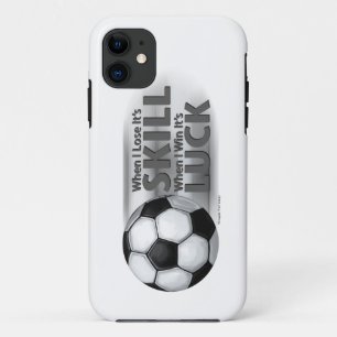 Lose Skill Win Luck Soccer Case-Mate iPhone Hülle