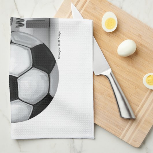 Lose Skill Win Luck Soccer Geschirrtuch (Viertel Falte)