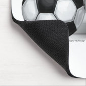 Lose Skill Win Luck Soccer Mousepad (Ecke)