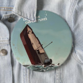 Lose Talk Cost Lives WW2 Poster Button (Beispiel)