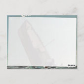 Lose Talk Cost Lives WW2 Poster Postkarte (Rückseite)