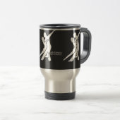 Lose Tänzer - klar Reisebecher (VorderseiteRechts)