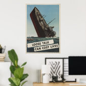 Lose Vorträge können Poster (Heimbüro)