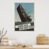 Lose Vorträge können Poster (Küche)