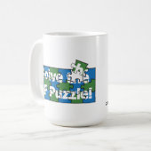 Lösen Sie das Ns-Düngungpuzzlespiel Kaffeetasse (Vorderseite Links)
