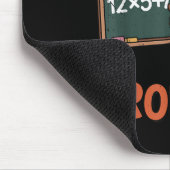 Lösen Sie das Problem 67 Meme Truthahn Mathelehrer Mousepad (Ecke)