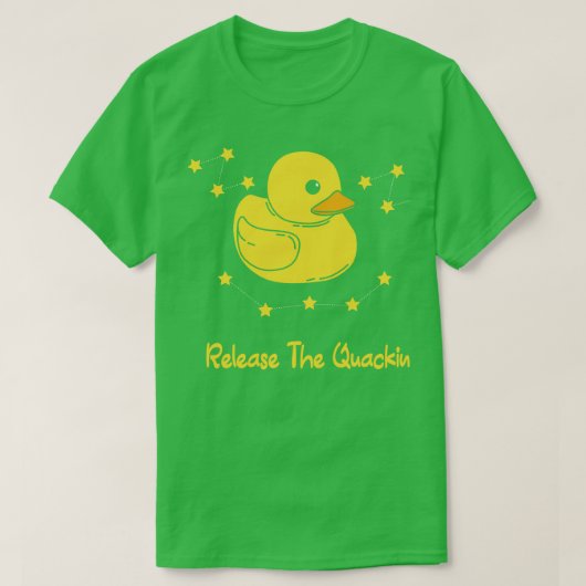 Lösen Sie das Quackin T-Shirt (Design vorne)