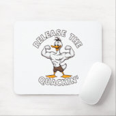Lösen Sie die Quackin-Krafttraining Mousepad (Mit Mouse)
