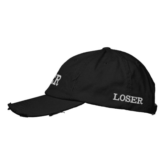 Loser bestickte Baseballkappe (Links)