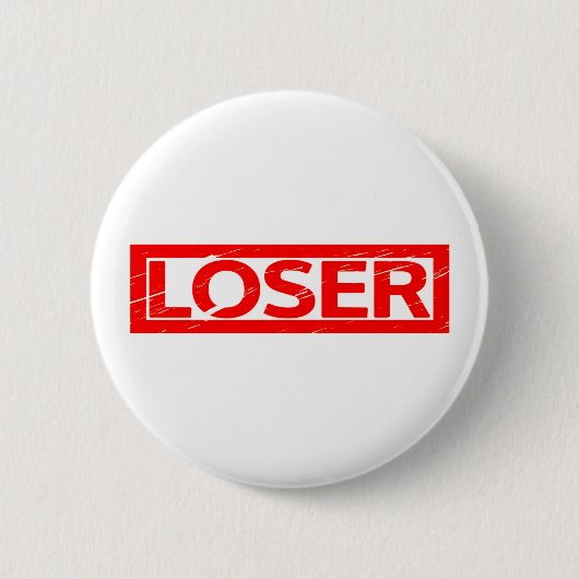 Loser-Briefmarke Button (Vorderseite)