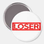 Loser-Briefmarke Magnet (Vorderseite/Rückseite)