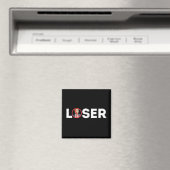 Loser Funny Anti-trump 2024 Loser Not Again Kamala Magnet (In Situ (Geschirrspüler))