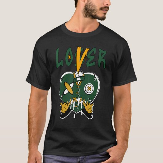 Loser Heart Dripping Mid Sonics 1s Matching T-Shirt (Vorderseite)