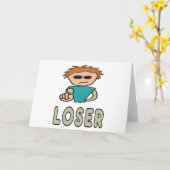 Loser Karte (Gelbe Blume)