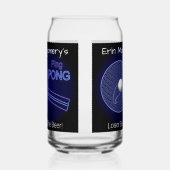 Loser kauft das Bier! Ping Pong Fun Beer Dosenglas (Rechts)