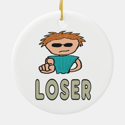 Loser Keramik Ornament (Hinten)