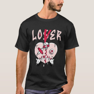 Loser Lover Shoes Herz-Tropfen-T-Shirt für die Anp T-Shirt