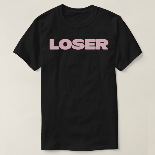 Loser rosa1 T-Shirt (Design vorne)