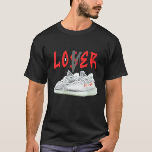 Loser Tropfen Schuhe Sneaker Match 350 V2 Blue Tin T-Shirt