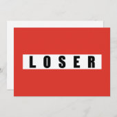 LOSER Verbotszeichen (Vorne/Hinten)