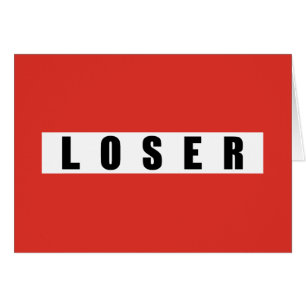 LOSER Verbotszeichen